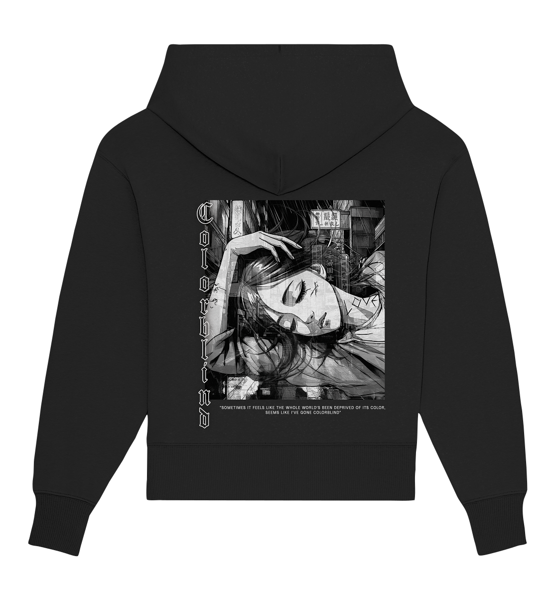 "Colorblind" - Organic Oversize Hoodie