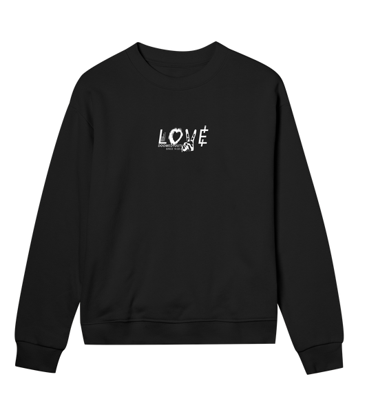 "Love" Basic-Sweater (girly-Fit)