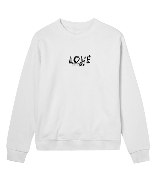 "Love" Basic-Sweater (girly-fit)