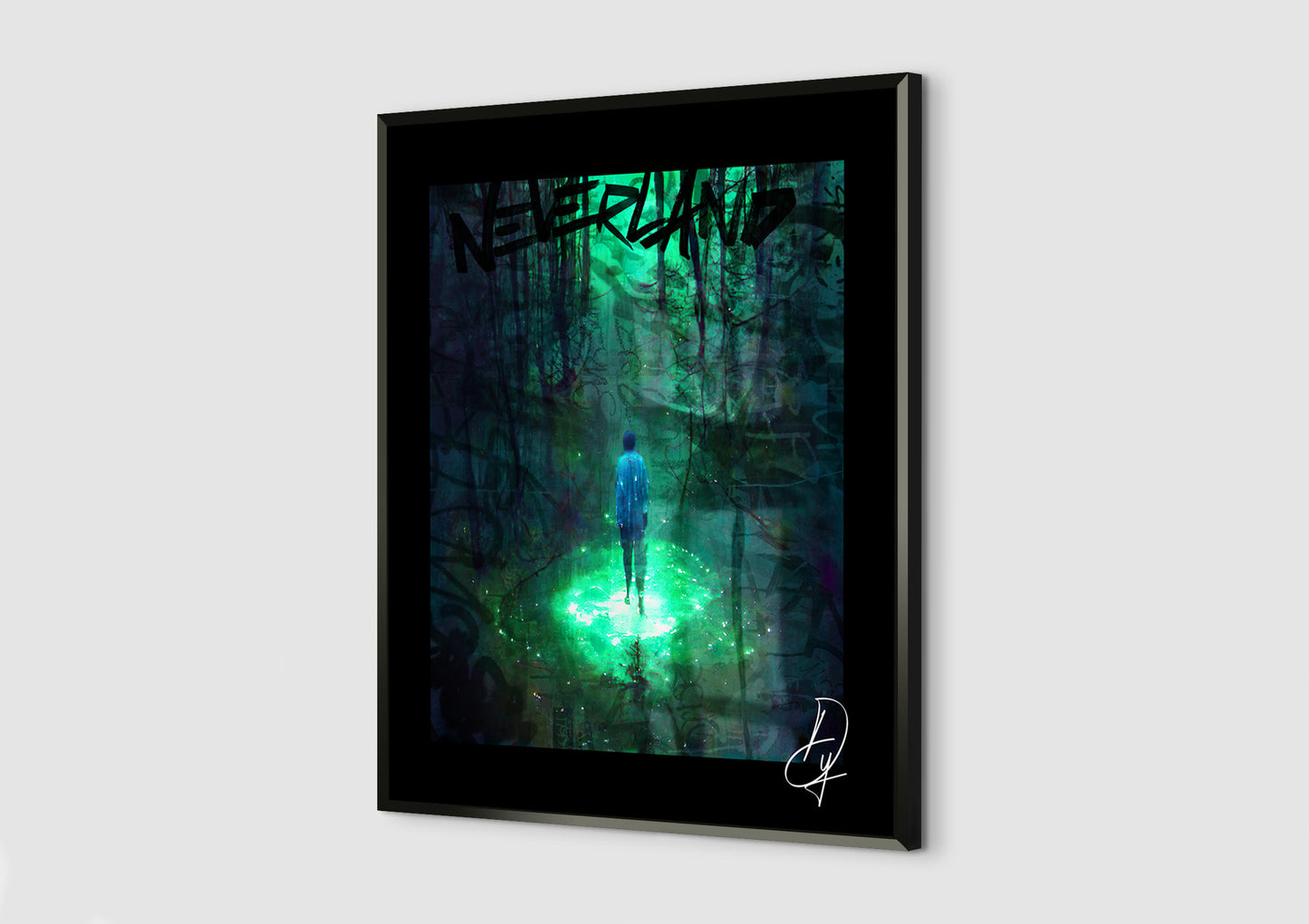 "NEVERLAND" Metal Framed Poster