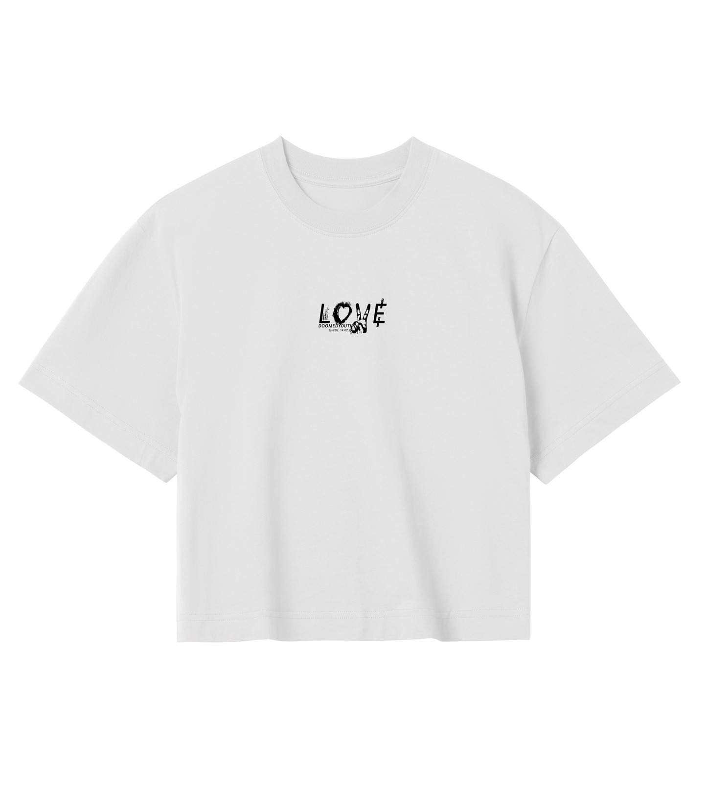 "Love" Crop-top