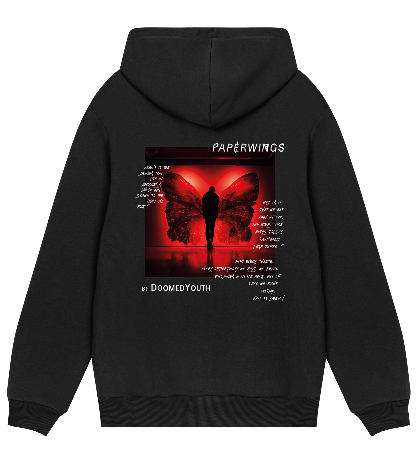 "Paperwings" Basic-Hoodie