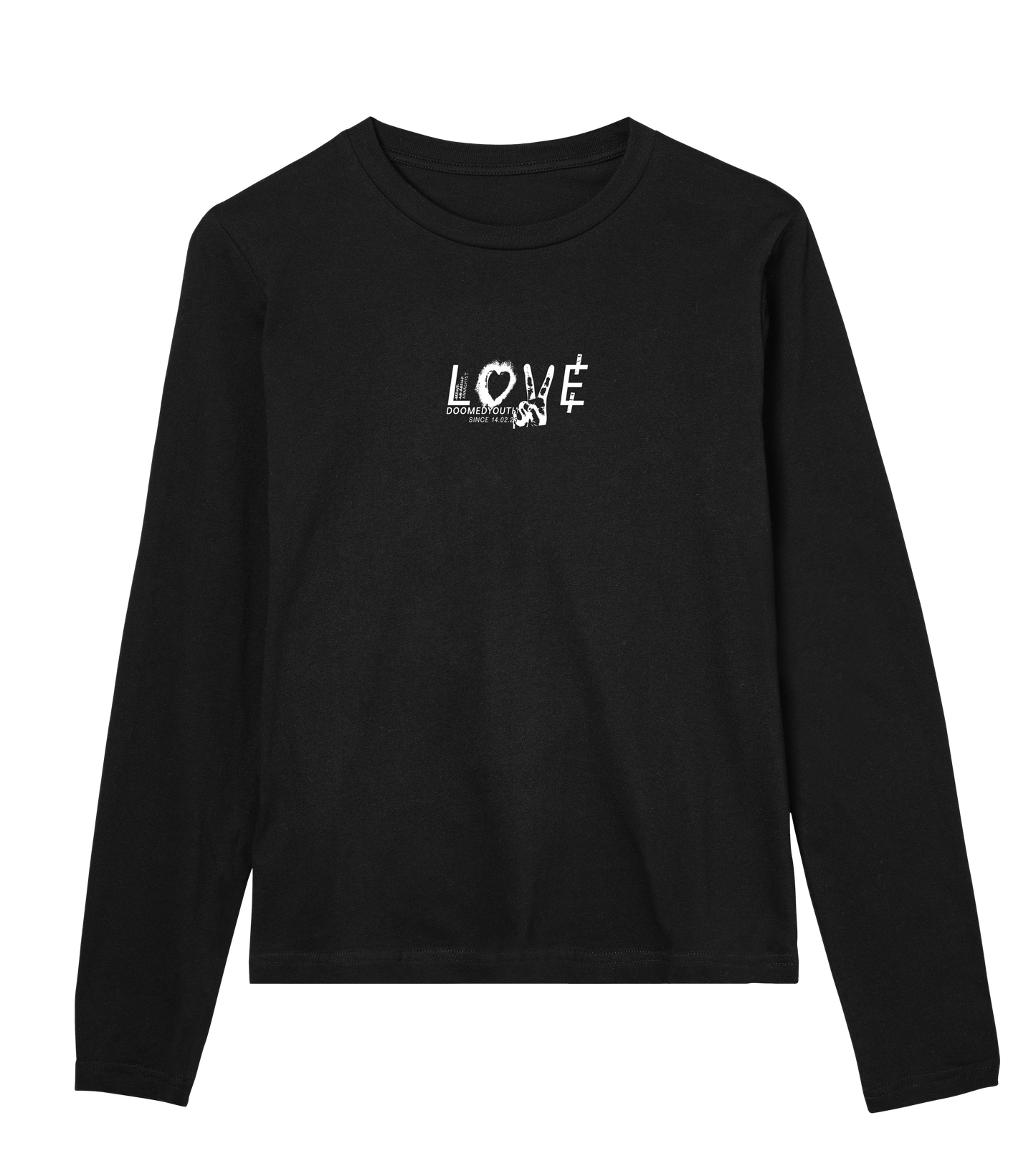 "Love" Basic-Longsleeve (girl-fit)