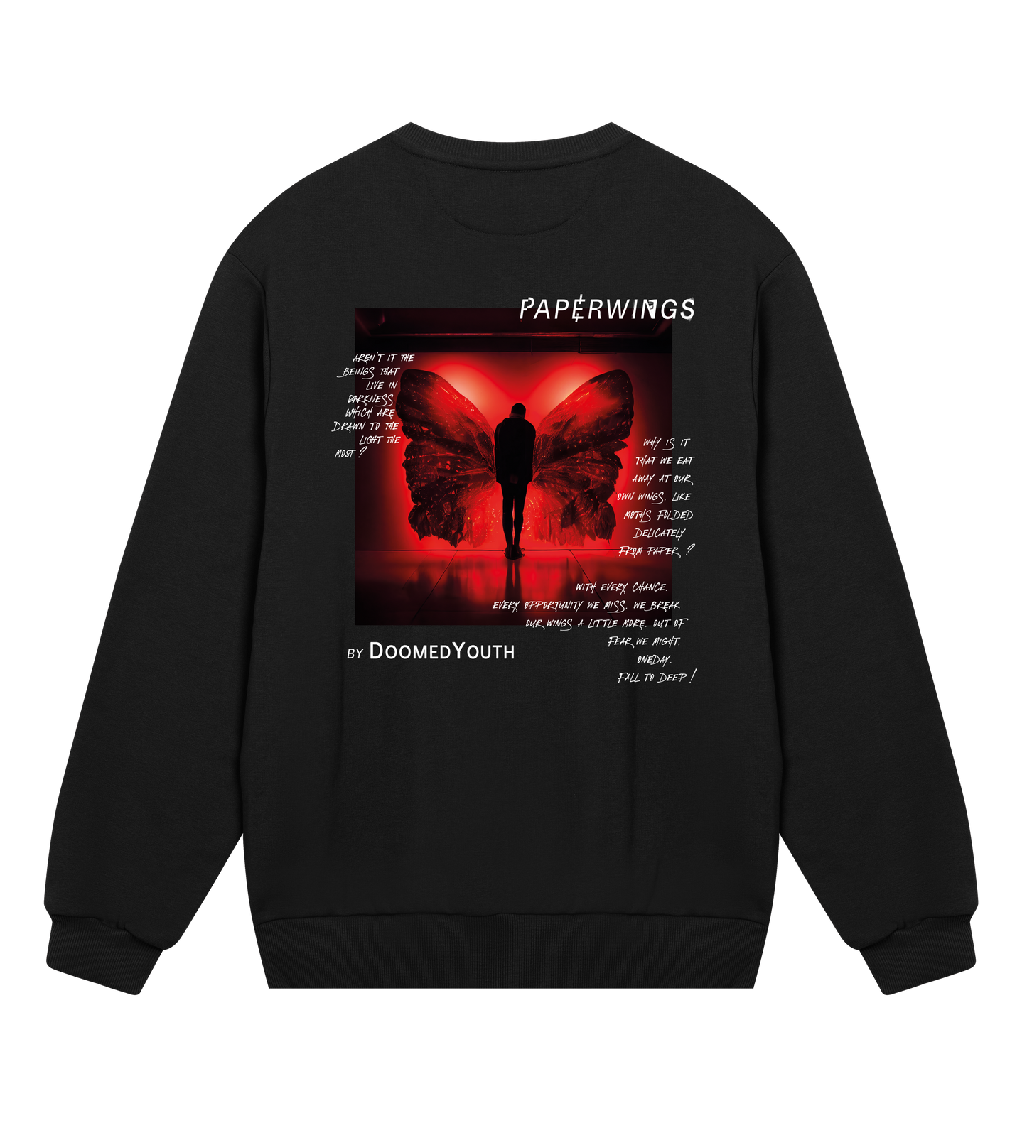 "Paperwings" Basic-Sweater