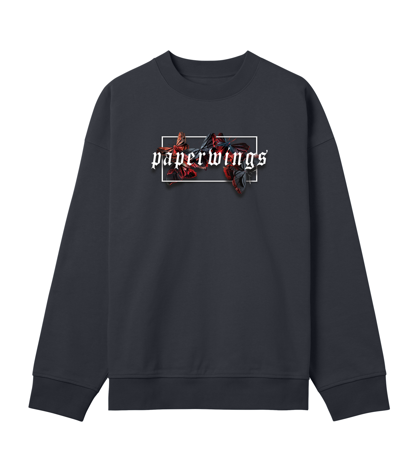 "Paperwings" Boxy-Crewneck