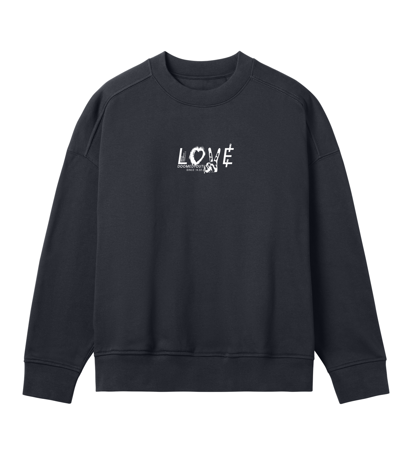 "Love" Oversized-Crewneck